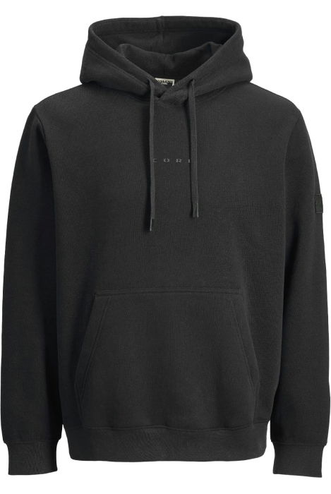 Hanorac JACK &JONES Point Badge Hood Bf - 12285665-Black [1]