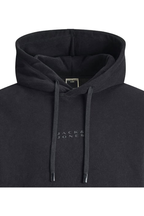 Hanorac JACK &JONES Point Badge Hood Bf - 12285665-Black JJ [2]