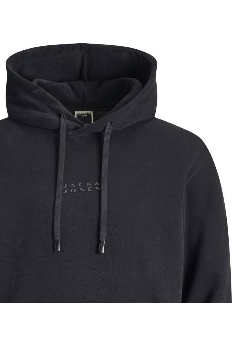 Hanorac JACK &JONES Point Badge Hood Bf - 12285665-Black JJ [4]