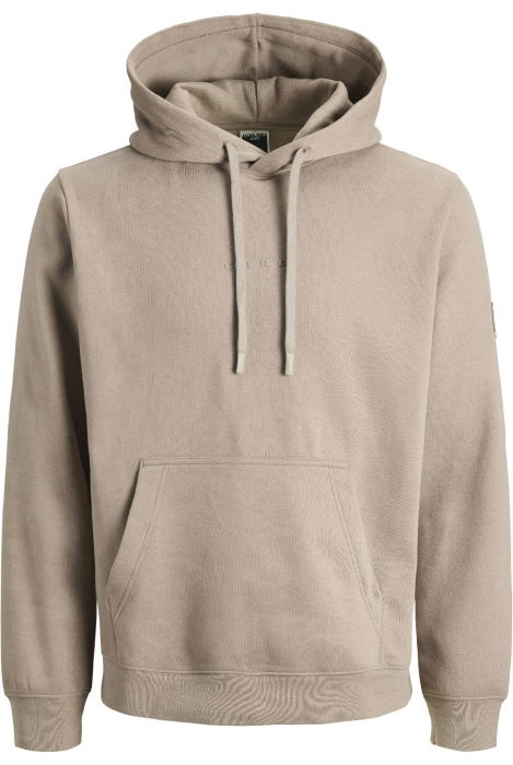 Hanorac JACK &JONES Point Badge Hood Bf - 12285665-Desert Taupe [1]