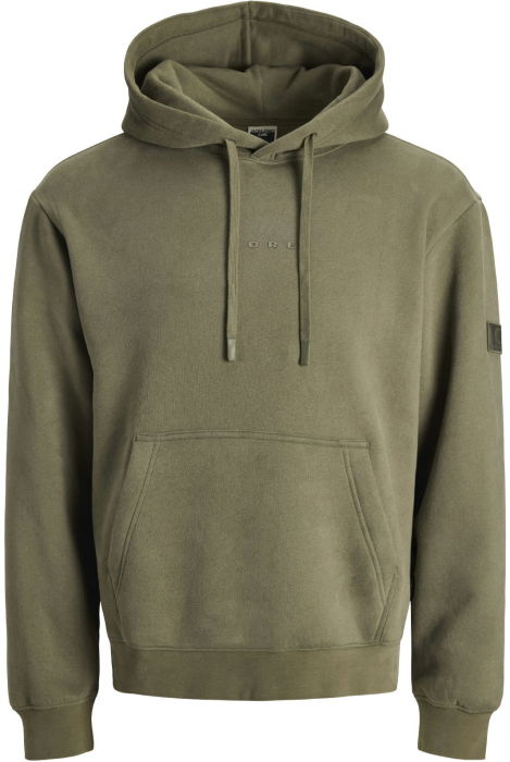 Hanorac JACK &JONES Point Badge Hood Bf - 12285665-Grape Leaf [1]