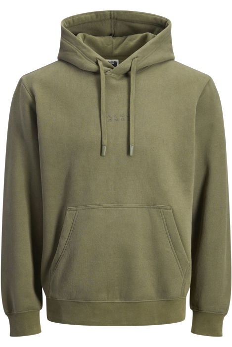 Hanorac JACK &JONES Point Badge Hood Bf - 12285665-Grape Leaf JJ [1]