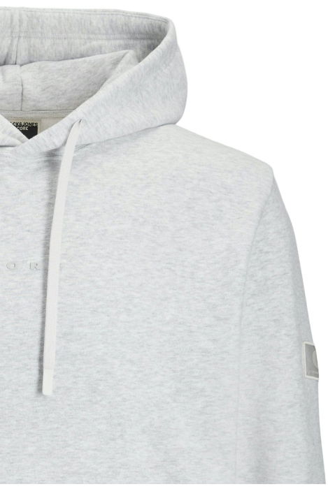 Hanorac JACK &JONES Point Badge Hood Bf - 12285665-White Melange [4]