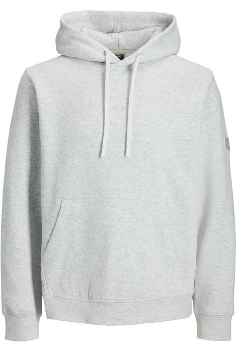 Hanorac JACK &JONES Point Badge Hood Bf - 12285665-White Melange [1]