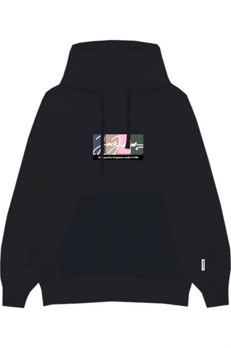 Hanorac JACK &JONES Portland Block - 12262421-Black [3]