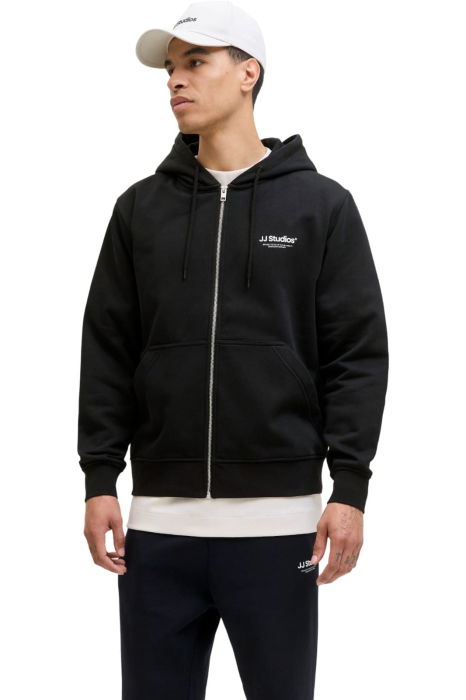 Hanorac JACK &JONES Soho Hood Zip - 12278794-Black [1]