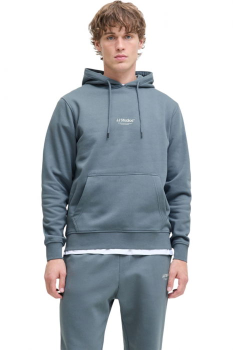 Hanorac JACK &JONES Soho Sweat Hood - 12278789-Stormy Weather [1]