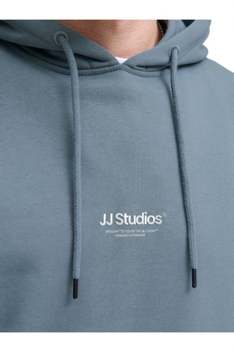 Hanorac JACK &JONES Soho Sweat Hood - 12278789-Stormy Weather [3]