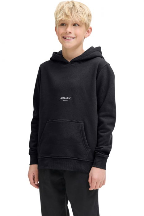 Hanorac JACK &JONES Soho Sweat Hood JNR - 12279109-Black [1]