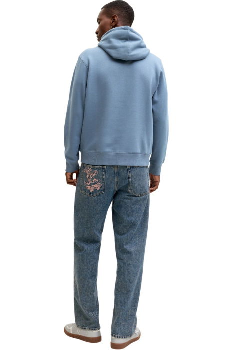 Hanorac JACK &JONES Star JJ Hood - 12233972-Blue Mirage [2]