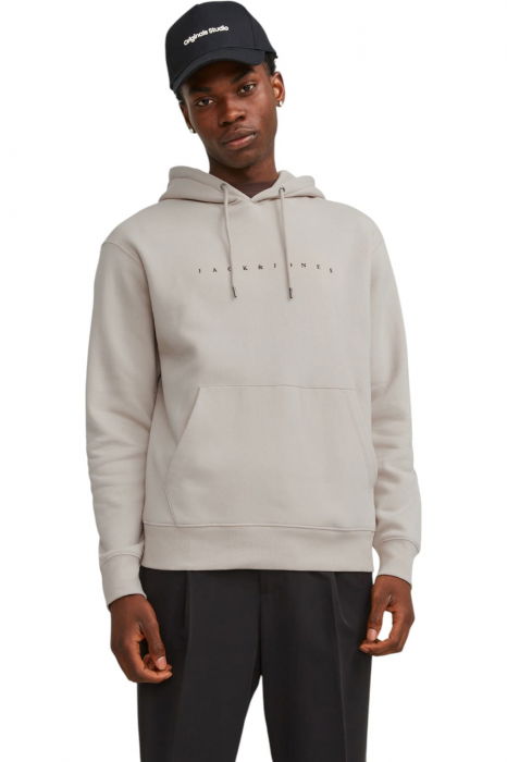 Hanorac JACK &JONES Star JJ Hood - 12233972-Moonbeam [1]