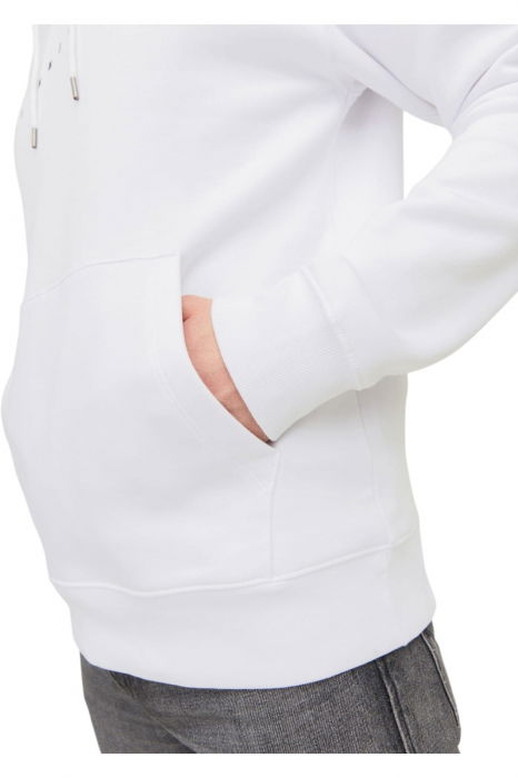 Hanorac JACK &JONES Star JJ Hood - 12233972-White [4]