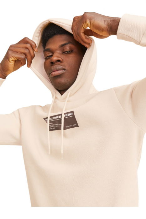 Hanorac JACK &JONES Terrain Hood - 12271202-Moonbeam [3]