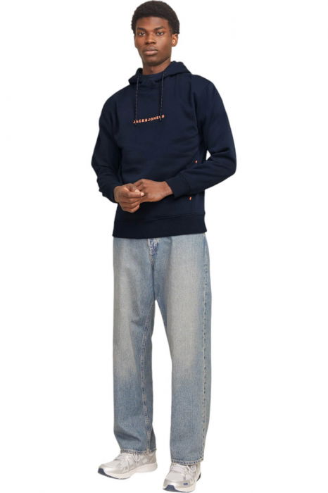 Hanorac JACK &JONES Tree Hood - 12257192-Navy Blazer [7]