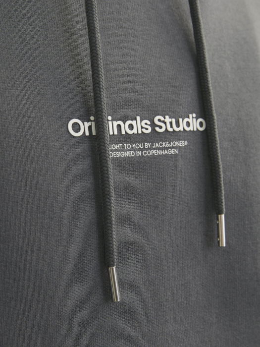Hanorac JACK &JONES Vesterbro Hood - 12241687-Iron [5]