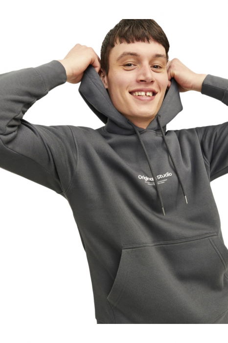 Hanorac JACK &JONES Vesterbro Hood - 12241687-Iron [6]