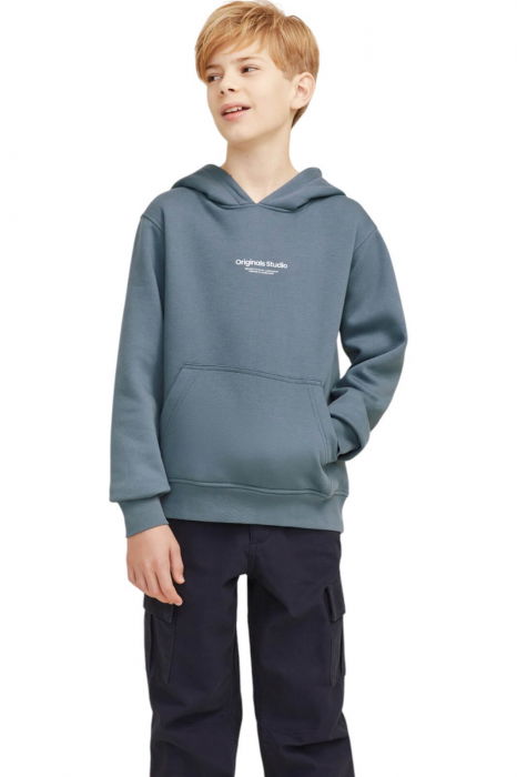 Hanorac JACK &JONES Vesterbro PO Hood JNR - 12242469-Stormy Weather [1]