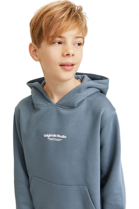 Hanorac JACK &JONES Vesterbro PO Hood JNR - 12242469-Stormy Weather [3]