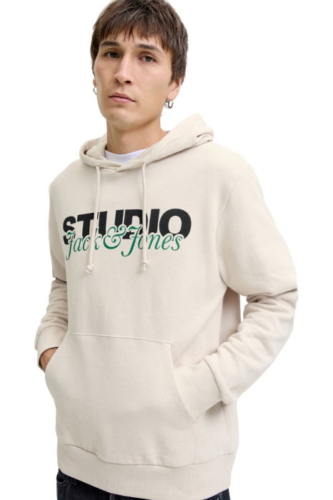 Hanorac JACK &JONES Yuki Sweat Hood BF - 12278611-Moonbeam [5]