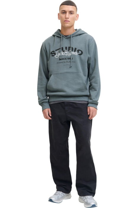 Hanorac JACK &JONES Yuki Sweat Hood BF - 12278611-Stormy Weather [6]