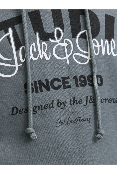 Hanorac JACK &JONES Yuki Sweat Hood BF - 12278611-Stormy Weather [4]