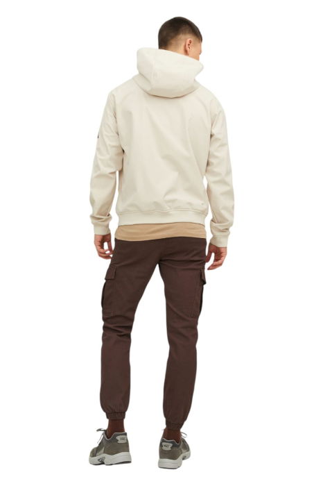 Jacheta JACK &JONES Basic Softshell Hood - 12236300-Moonbeam [2]