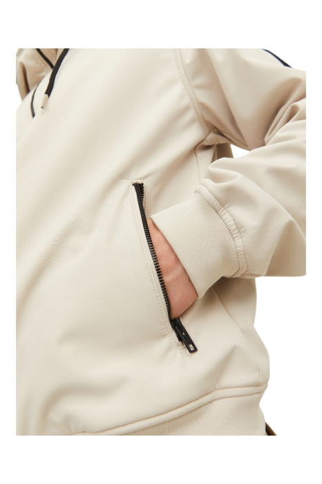 Jacheta JACK &JONES Basic Softshell Hood - 12236300-Moonbeam [3]