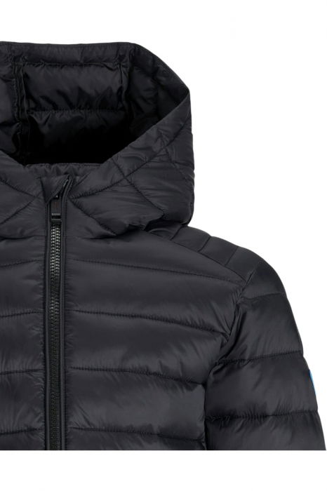Jacheta JACK &JONES Bradley Light Puffer Hood JNR - 12280991-Black [3]