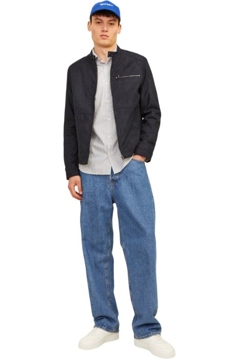 Jacheta JACK &JONES Dylan Biker - 12264806-Jet Black [6]