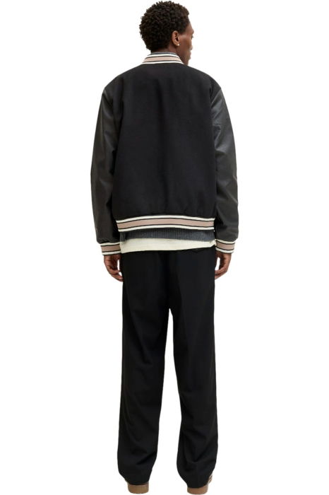 Jacheta JACK &JONES Meadows College Bomber - 12282958-Black [2]