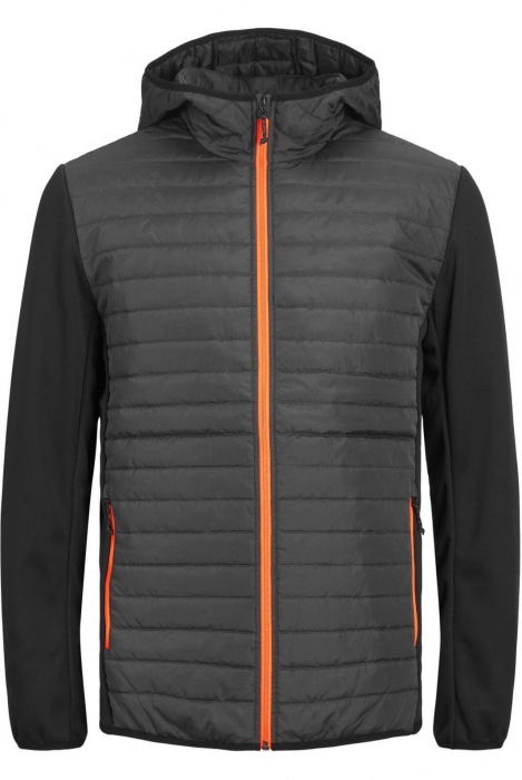 Jacheta JACK &JONES Multi Quilted - 12182242-Asphalt B [1]