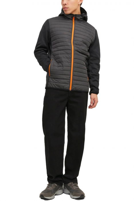 Jacheta JACK &JONES Multi Quilted - 12182242-Asphalt B [6]