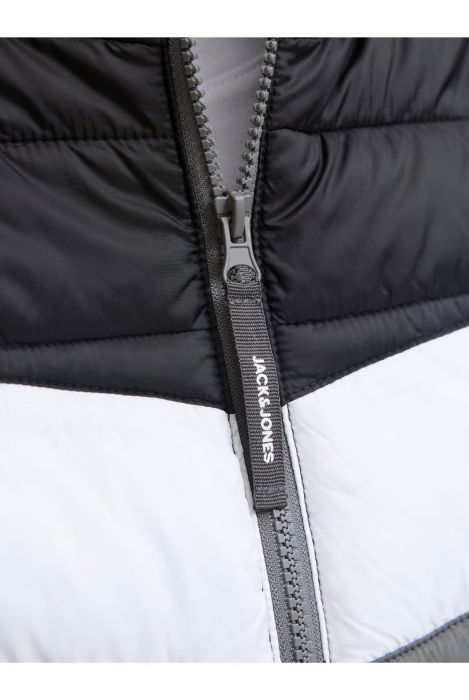 Jacheta JACK &JONES West Light Puffer Hood - 12283196-Castlerock [3]