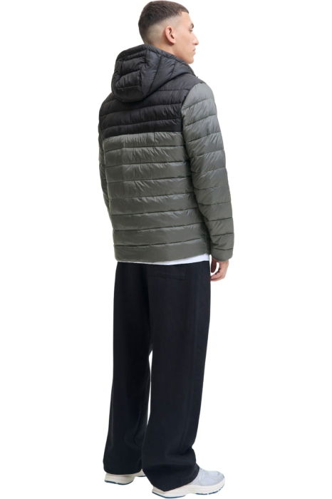 Jacheta JACK &JONES West Light Puffer Hood - 12283196-Castlerock [2]