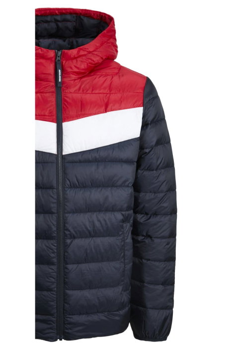 Jacheta JACK &JONES West Light Puffer Hood - 12283196-Sky Captain [4]