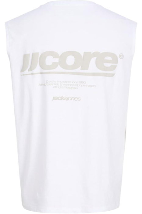 Maiou JACK &JONES Club Print Sl - 12295023-Bright White [2]