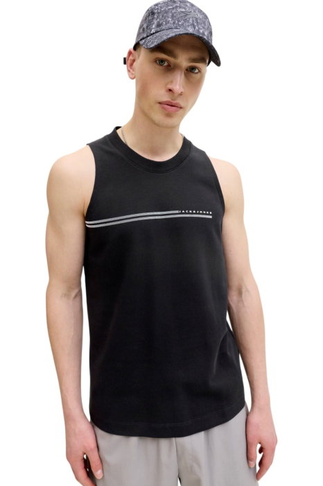 Maiou JACK &JONES Fusion Chest Brand - 12295005-Black [5]