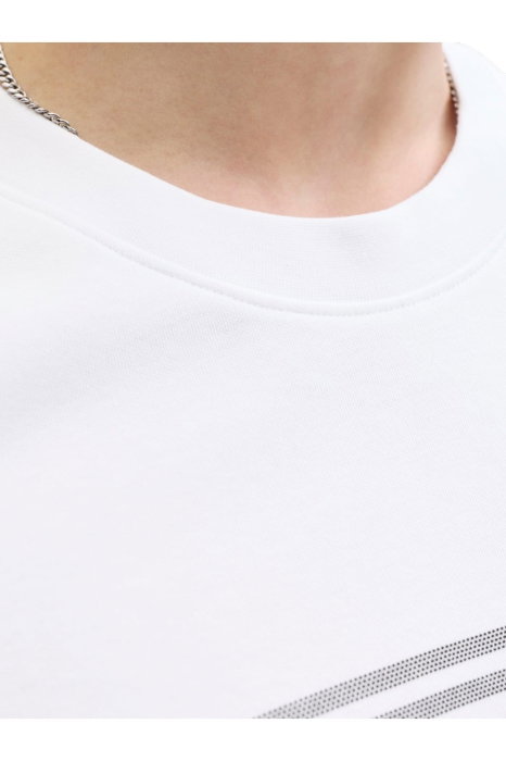 Maiou JACK &JONES Fusion Chest Brand - 12295005-Bright White [4]