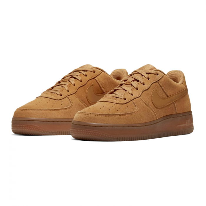 NIKE Air Force 1 LV8 3 GS Wheat - BQ5485-700 [4]