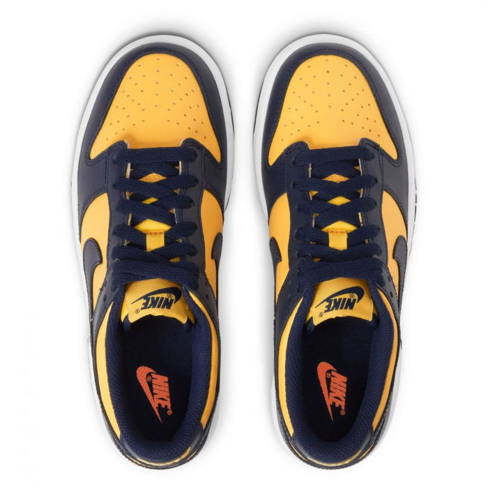 NIKE Dunk Low BG Michigan - CW1590-700 [3]
