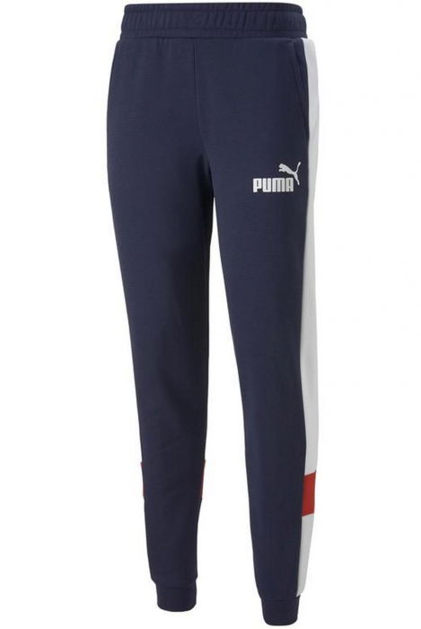 Pantaloni PUMA Essentials+ Colorblock - 670169-06 [1]