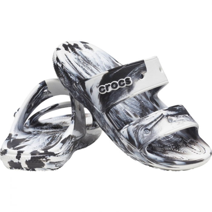 Papuci Crocs Classic Marbled Sandal - 207701-103 [3]