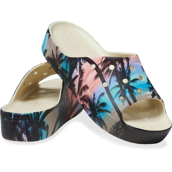 Papuci Crocs Classic Platform Retro Resort Flip - 208765-2Y3 [4]