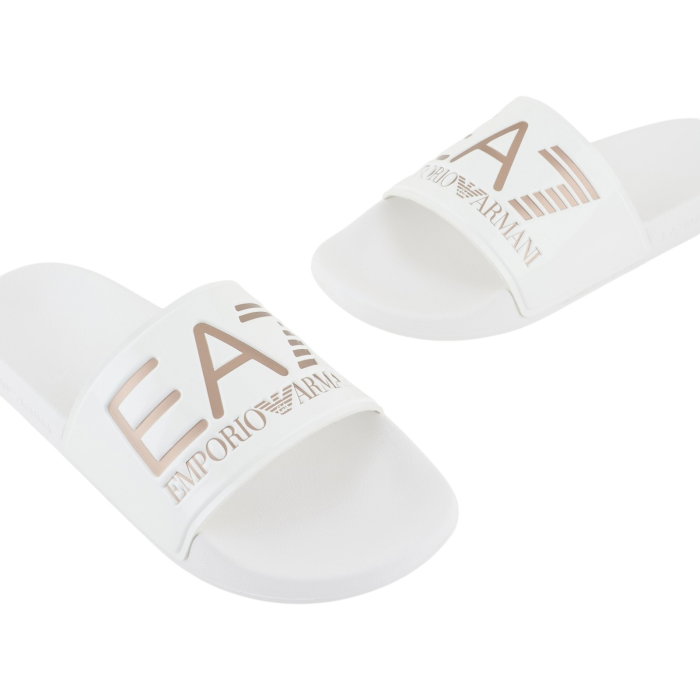 Papuci Emporio Armani EA7 Logo slides - AF15118-7X000108-MZ095 [2]
