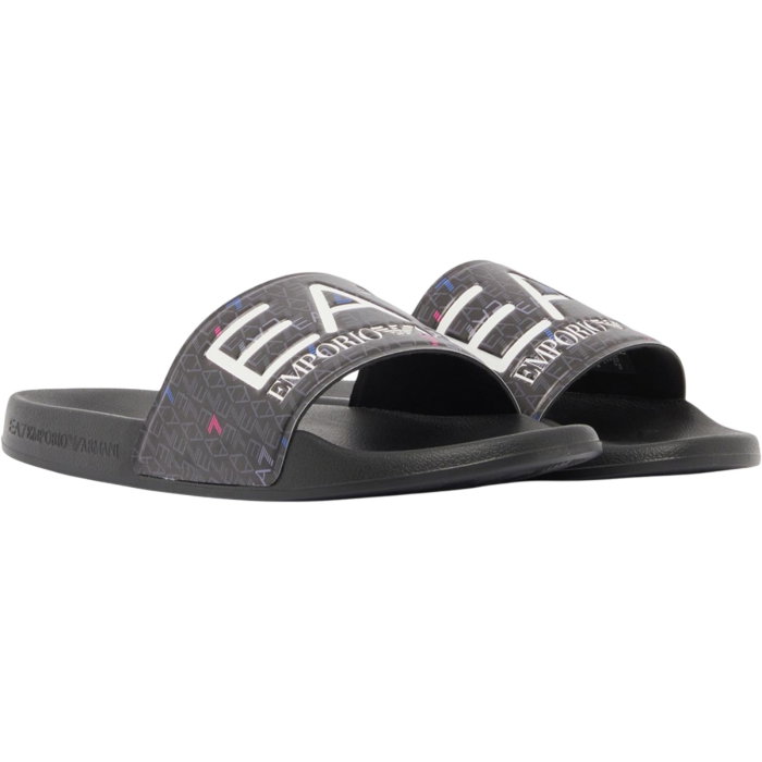 Papuci Emporio Armani EA7 Logo slides - AF15118-7X000108-MZ635 [3]