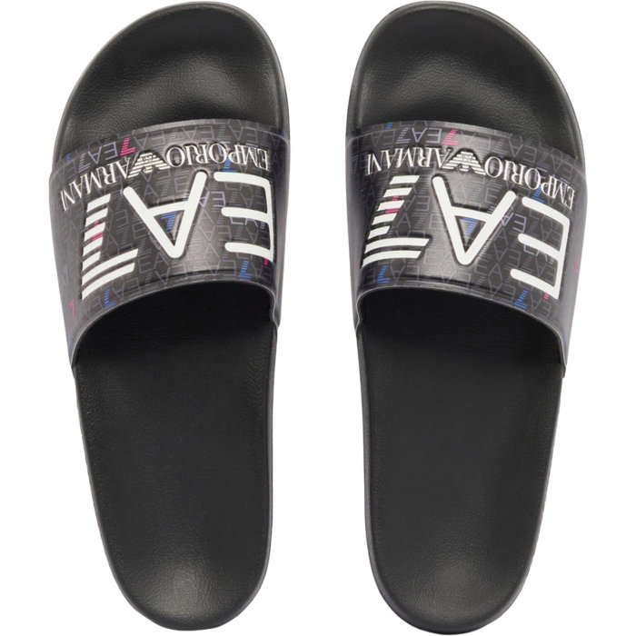 Papuci Emporio Armani EA7 Logo slides - AF15118-7X000108-MZ635 [2]