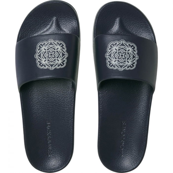 Papuci JACK &JONES Flower Slider - 12286235-Black [1]