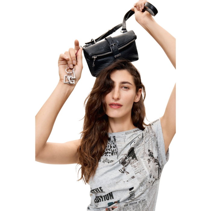 Portofel Desigual Half Logo Clutch Micro - 26WAYP03-2000 [6]