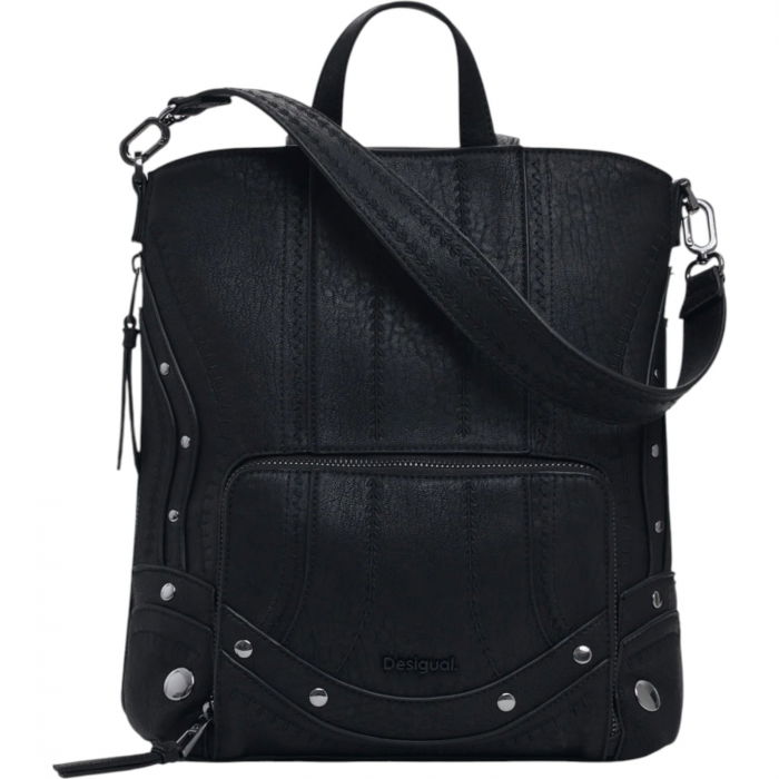 Rucsac Desigual Embro Patch Pretoria Mini Black 7L - 25WAKP24-2000 [3]