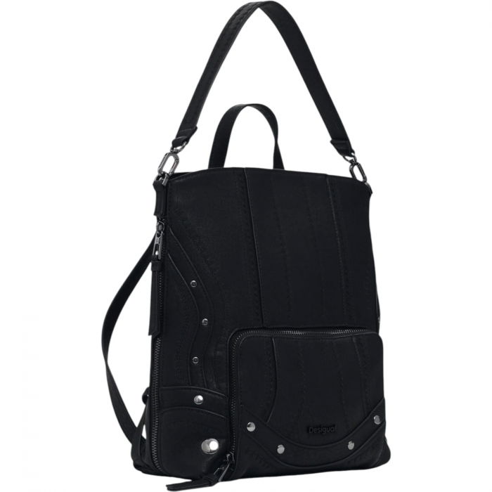 Rucsac Desigual Embro Patch Pretoria Mini Black 7L - 25WAKP24-2000 [1]